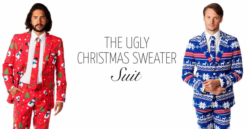 Ugly Christmas Sweater Suit | Milledoni - Spot on gifts