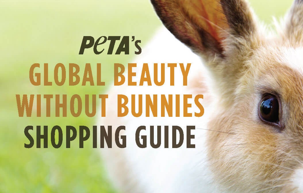 PETA's Global Beauty Without Bunnies Shopping Guide | PETA