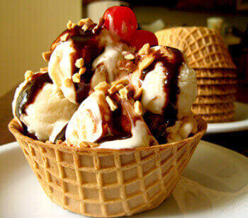 Rocky Roadesque Ice Cream Treats