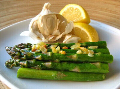 Garlic-Lemon Roasted Asparagus Recipe