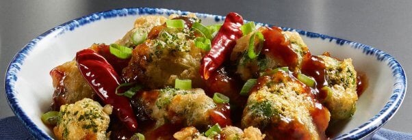 vegan chain restaurant guide: dragon broccoli at red lobster