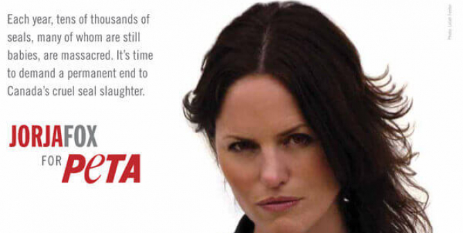 JORJA FOX: SAVE THE SEALS PSA