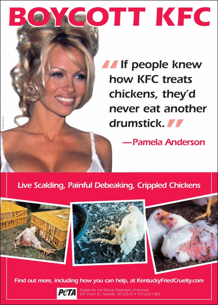 Pam Anderson KFC PSA