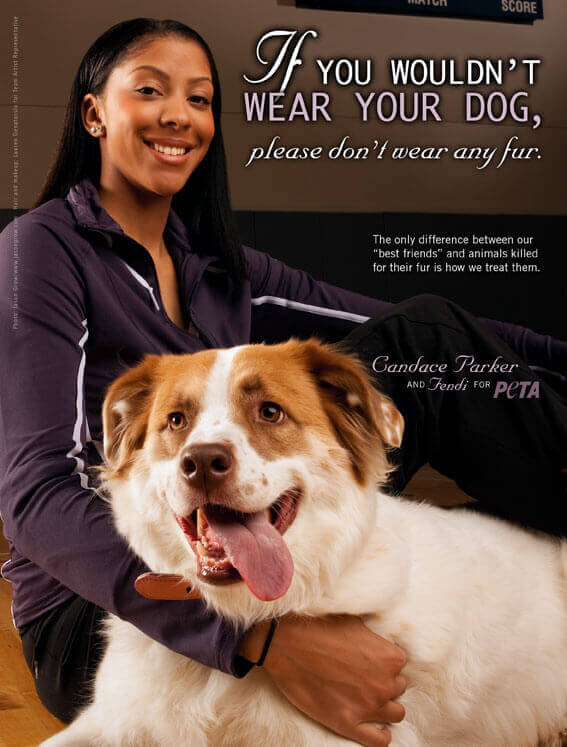 Candace Parker PSA (PETA)