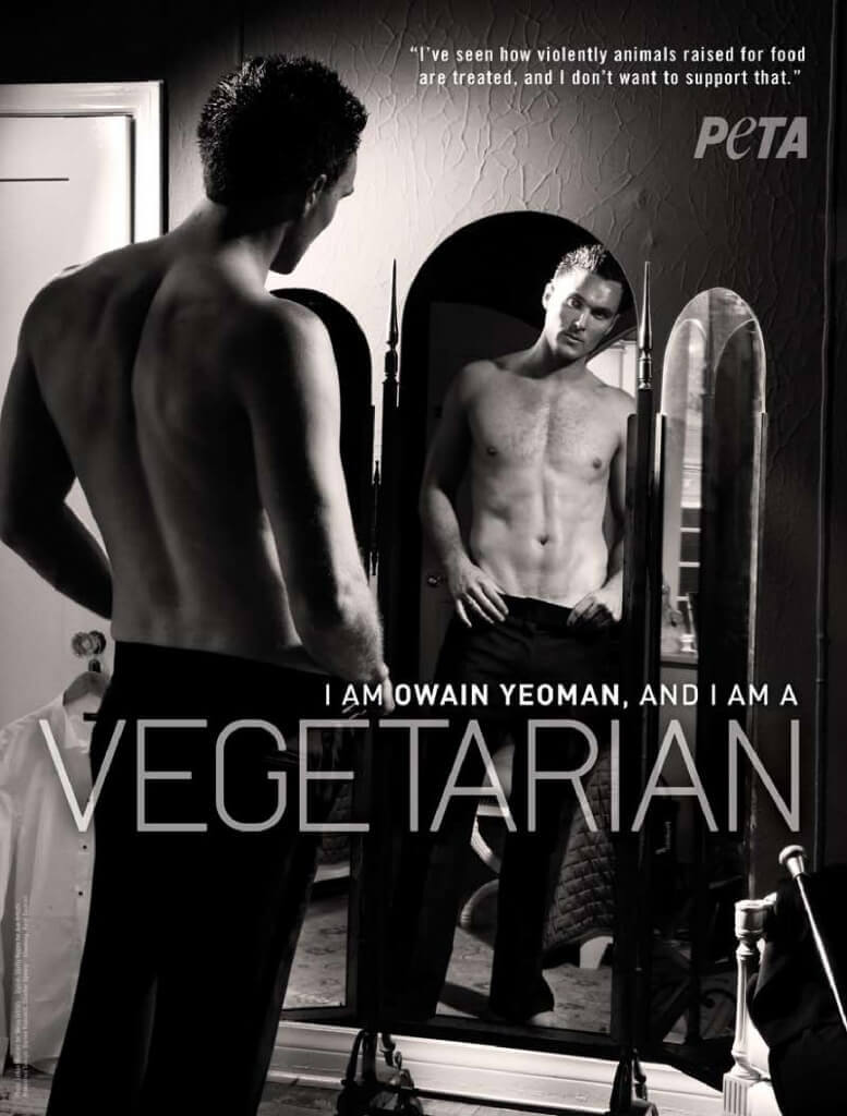 Owain Yeoman Vegetarian PSA