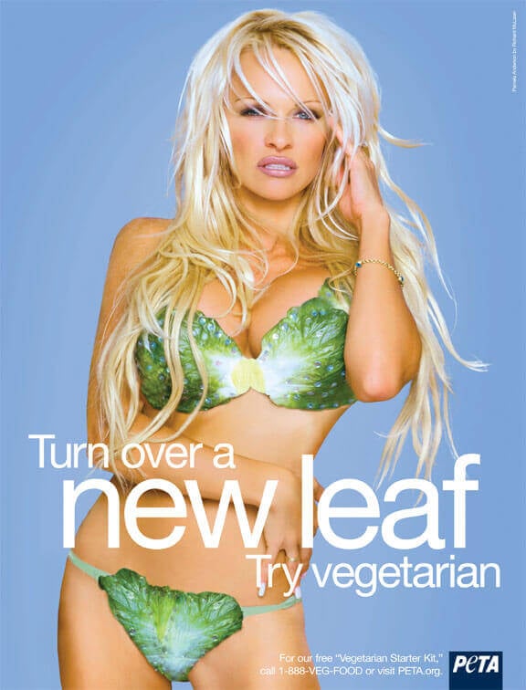 Pam Anderson Vegetarian PSA