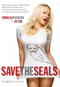 Pamela Anderson Seals PSA