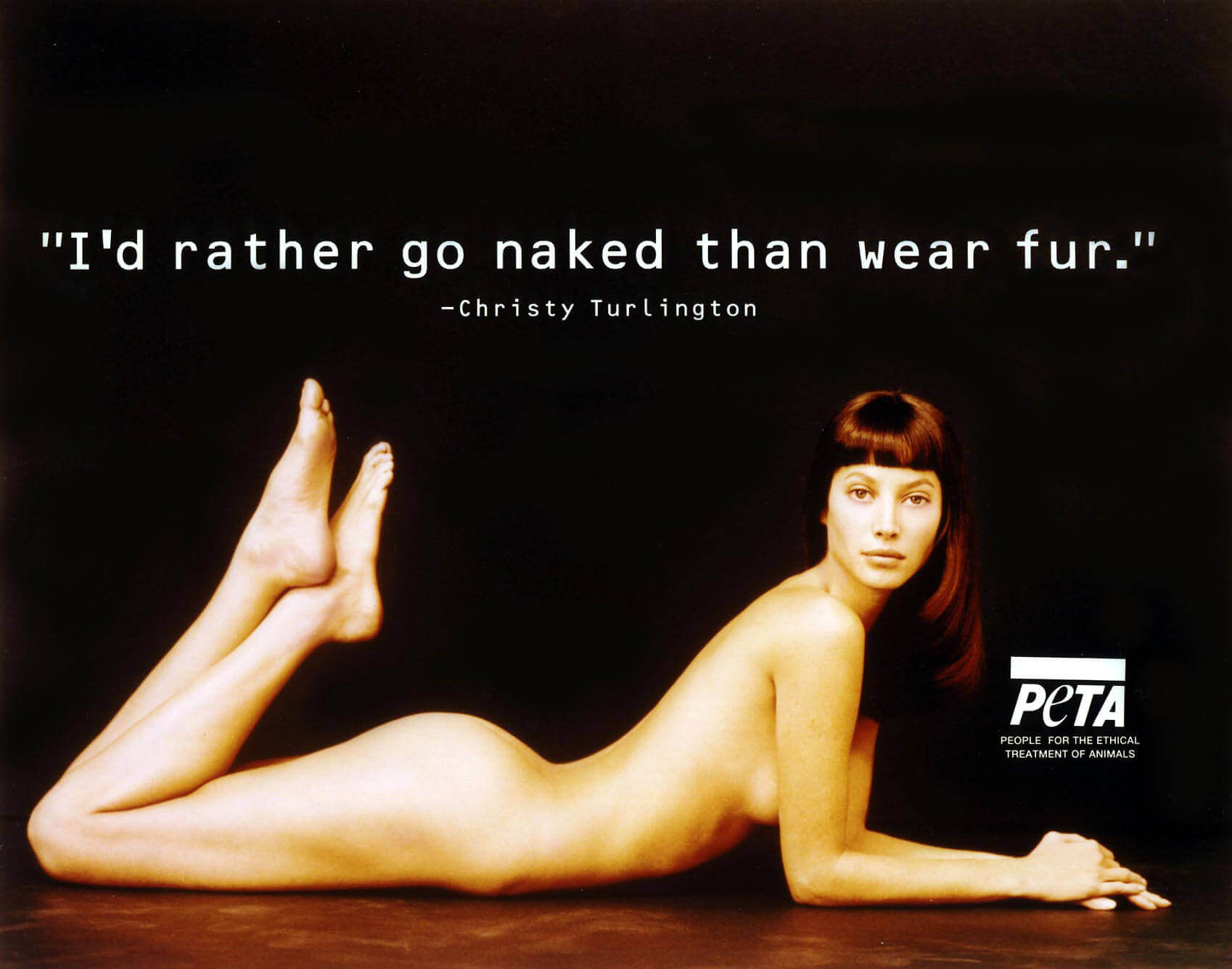 CHRISTY TURLINGTON Rather Go Naked PSA