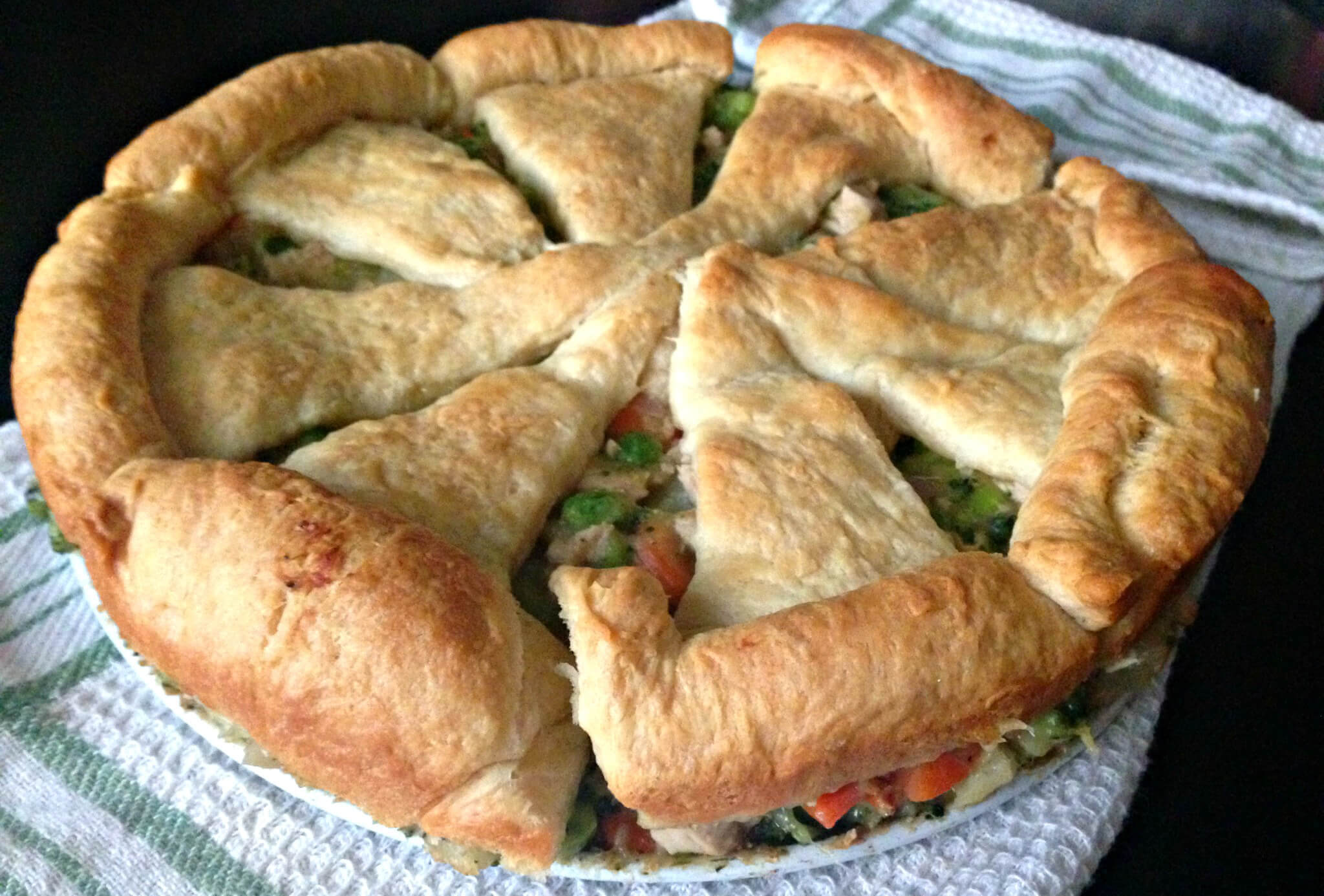 Savory 'Chicken' Pot Pie
