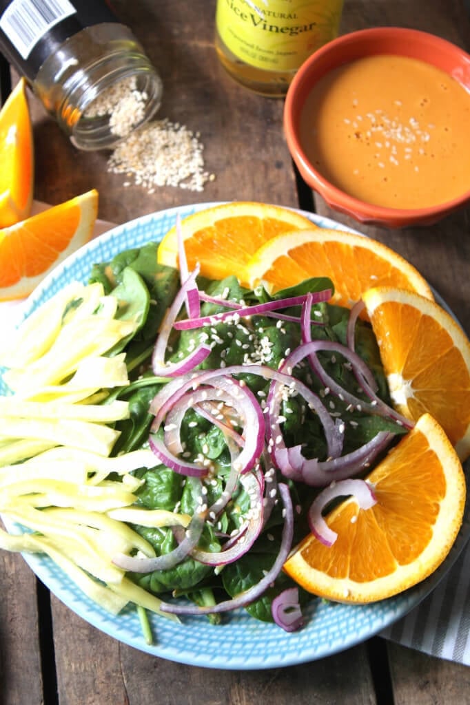 Fettle Vegan Orange Salad