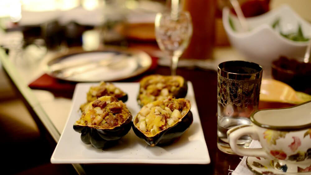 Savory Stuffed Squash (Video)