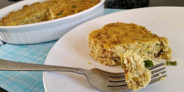 ‘Bacon,’ Potato, and Green Onion Frittata