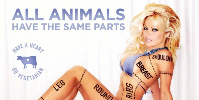 Pam Anderson Vegetarian PSA