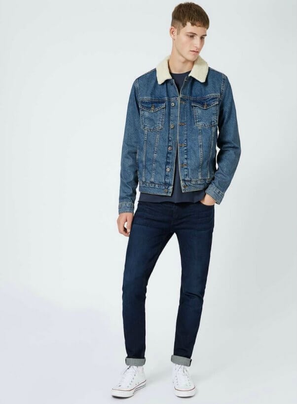 faux-shearling-mens-denim-jacket-topshop