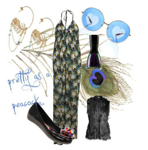 Fashion Friday: Pretty as a Peacock
