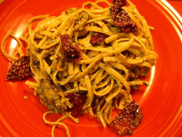 Pasta With Sun-Dried Tomatoes
