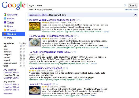 google-recipe-screenshot