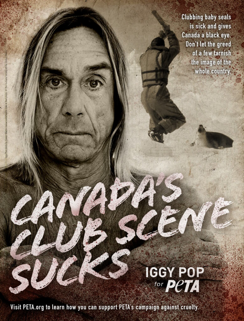 IGGY POP: CANADA'S CLUB SCENE SUCKS PSA