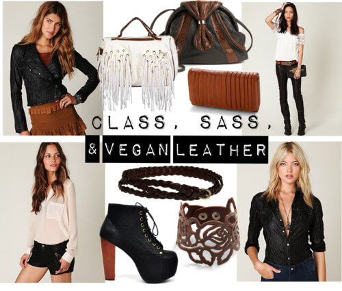 Fashion Friday: Class, Sass, and Vegan Leather