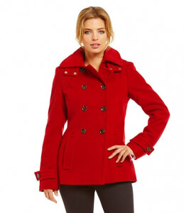 Calvin Klein coat red