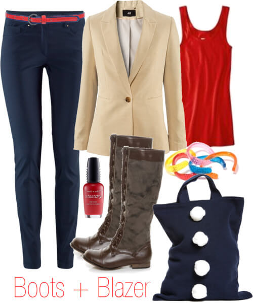 Fashion Friday: Boots   Blazer