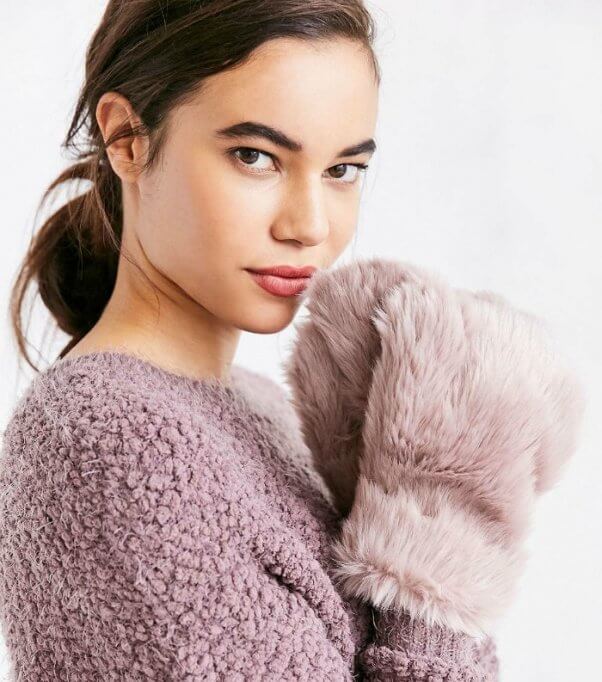 Here Are Some Stylish Options For Faux Fur Jackets, Mittens, and More