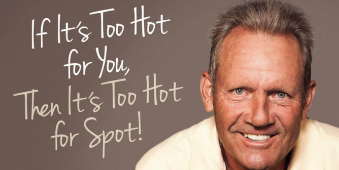 George Brett: Too Hot for Spot PSA