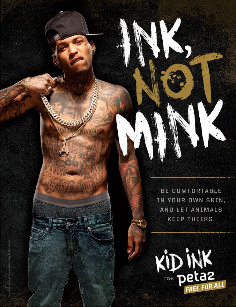 kid ink is a badass choosing fur free peta kid ink is a badass choosing fur free peta