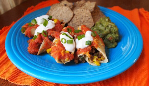 Mexican Stuffed Shells