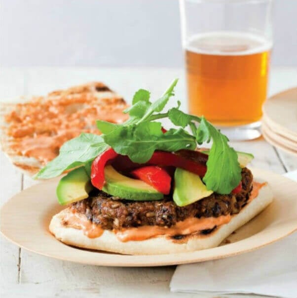 Ultimate Sriracha Veggie Burger