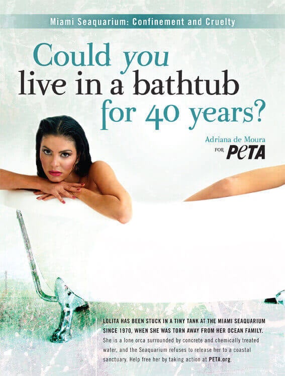 ADRIANA DE MOURA: COULD YOU LIVE IN A BATHTUB FOR 40 YEARS? PSA