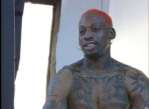 Dennis Rodman in Naked Fur Fight | PETA