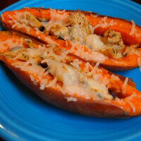 Chipotle Sweet Potato Skins