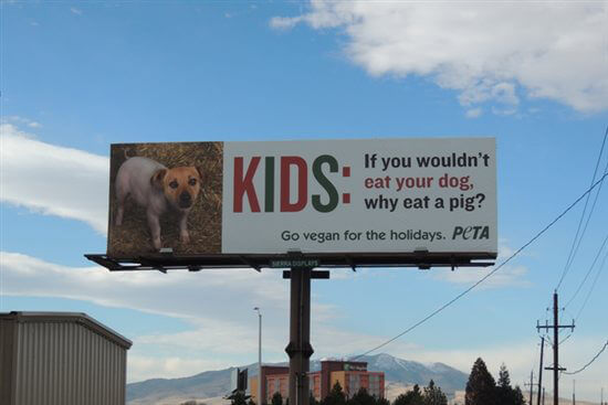 Peta Food Billboard