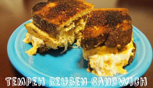 Mouthwatering Tempeh Reuben Sandwiches