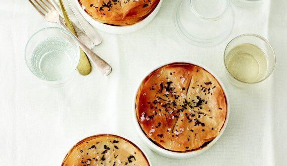 Martha Stewart Recipe: Vegetable-Barley Pot Pies