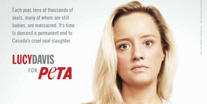 Lucy Davis Seal Slaughter