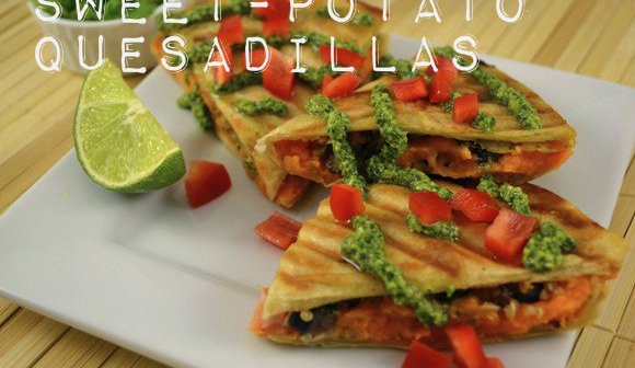 Sweet-Potato Quesadillas
