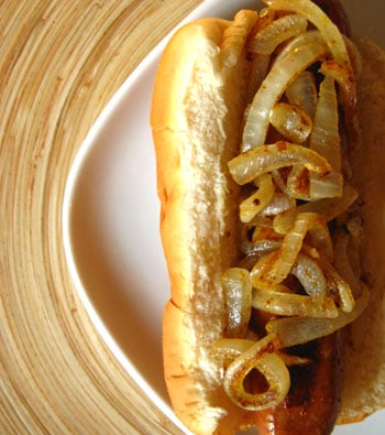 Dad’s Day Meal: Beer-Basted Vegan Brats