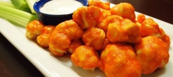 summer vegan bbq recipes - buffalo cauliflower