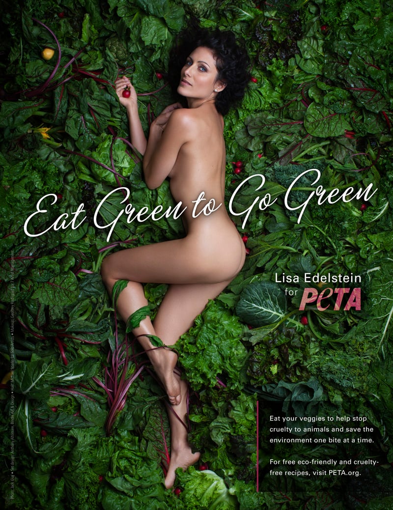 Lisa Edelstein Saves the World One Bite at a Time | PETA