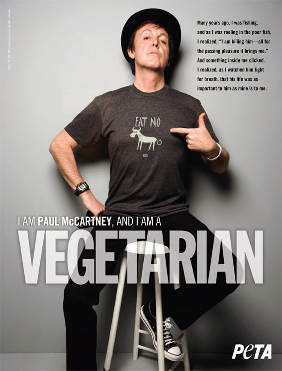 Sir Paul McCartney: I Am a Vegetarian