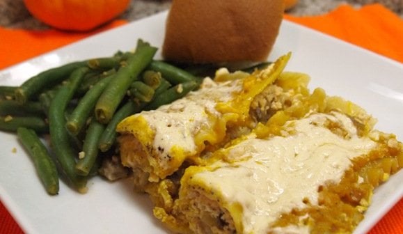 Vegan Pumpkin Lasagna