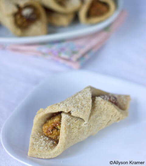 Apricot Walnut Cookies Vegan and Gluten Free