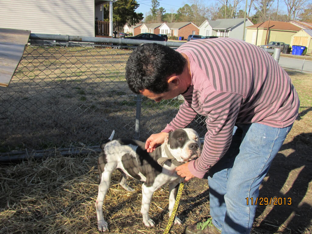 Ricardo with Pebbles