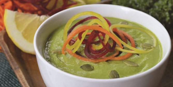 Spicy Kale Soup With Pepitas