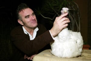 Morrissey and Cloe the Turkey