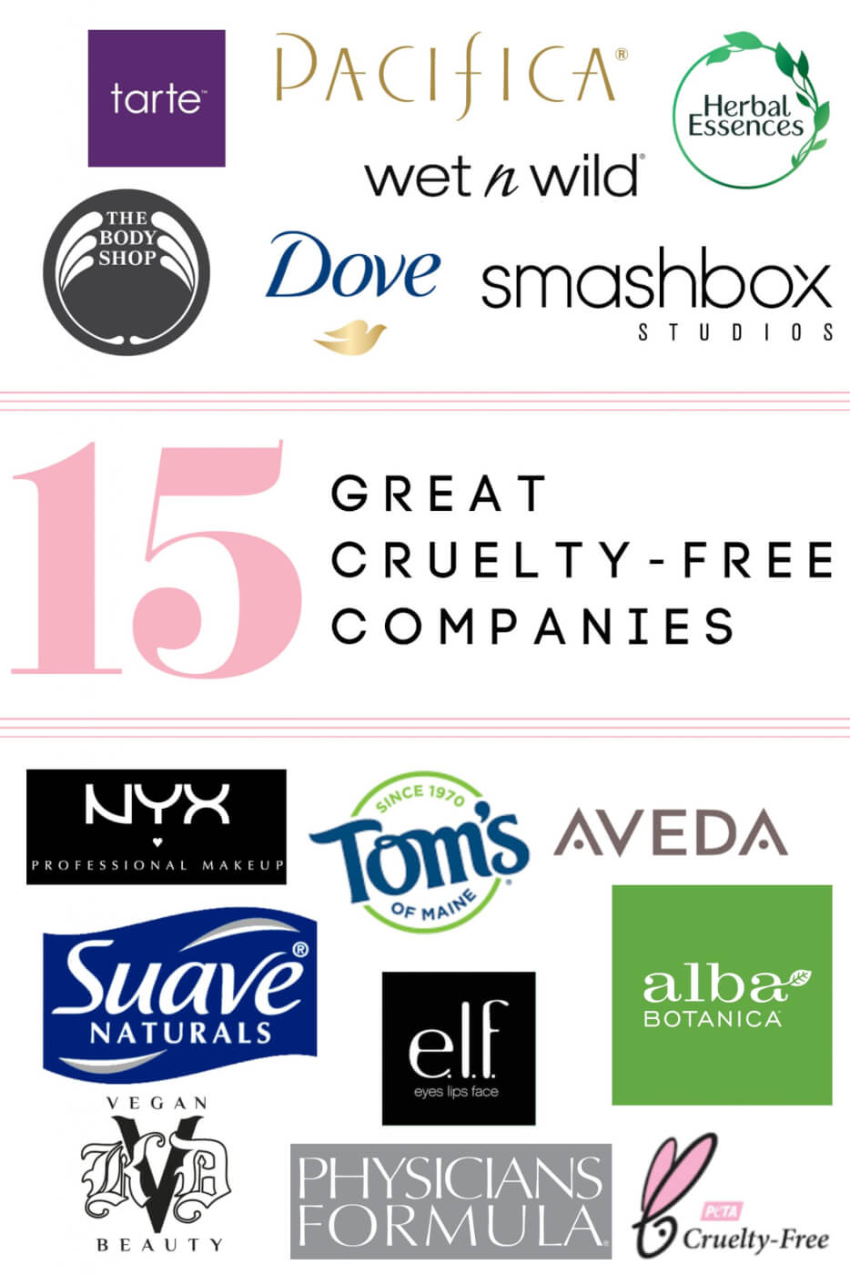 Forkortelse Præfiks international 15 Great Cruelty-Free Companies | PETA