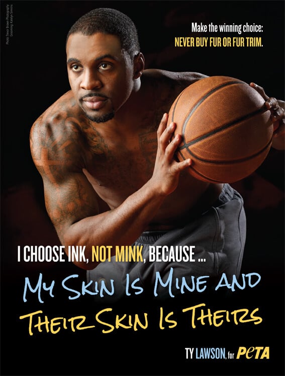 Ty Lawson: Ink, Not Mink (Vertical)