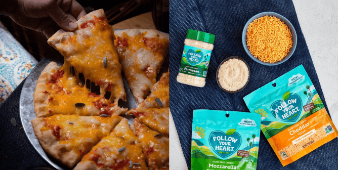 vegan cheese brands follow your heart and violife